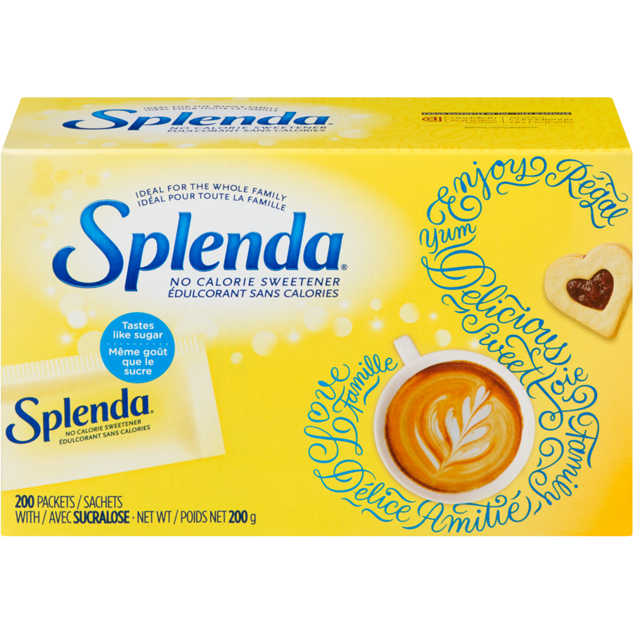 Splenda Sugar Packets (200g)